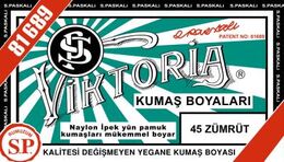 Viktoria Toz Kumaş Boyası 45 ZÜMRÜT - 1