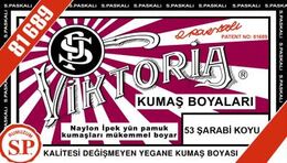 Viktoria Toz Kumaş Boyası 53 ŞARABİ KOYU - 1