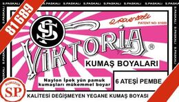 Viktoria Toz Kumaş Boyası 6 ATEŞİ PEMBE - 1