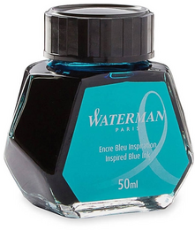 Waterman Dolma Kalem Mürekkebi 50 ml. DENİZ MAVİSİ - 1