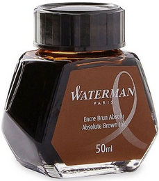 Waterman Dolma Kalem Mürekkebi 50 ml. KAHVE - 1