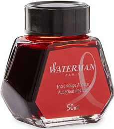 Waterman Dolma Kalem Mürekkebi 50 ml. KIRMIZI - 1