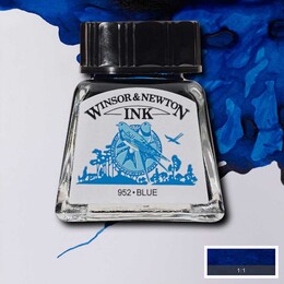 Winsor & Newton Drawing Ink Çizim Mürekkebi 14 ml. 032 Blue - 1