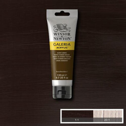 Winsor & Newton Galeria Akrilik Boya 120 ml. 076 Burnt Umber - 1