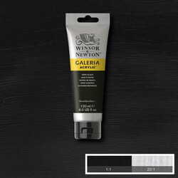 Winsor & Newton Galeria Akrilik Boya 120 ml. 331 Ivory Black - 1