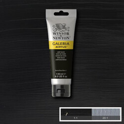 Winsor & Newton Galeria Akrilik Boya 120 ml. 337 Lamp Black - 1