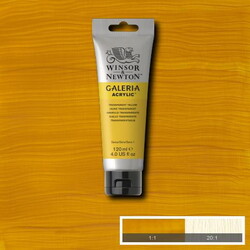 Winsor & Newton Galeria Akrilik Boya 120 ml. 653 Transparent Yellow - 1