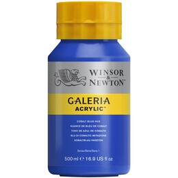 Winsor & Newton Galeria Akrilik Boya 500 ml. 179 Cobalt Blue Hue - 1