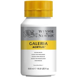 Winsor & Newton Galeria Akrilik Boya 500 ml. 415 Mixing White - 1