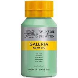 Winsor & Newton Galeria Akrilik Boya 500 ml. 435 Pale Olive - 1