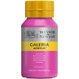 Winsor & Newton Galeria Akrilik Boya 500 ml. 448 Opera Rose - 1