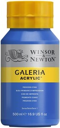 Winsor & Newton Galeria Akrilik Boya 500 ml. 535 Process Cyan - 1