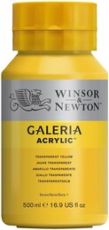 Winsor & Newton Galeria Akrilik Boya 500 ml. 653 Transparent Yellow - 1