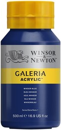 Winsor & Newton Galeria Akrilik Boya 500 ml. 706 Winsor Blue - 1