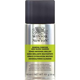 Winsor & Newton General Purpose High Gloss Varnish Çok Amaçlı Parlak Sprey Vernik 150 ml. - 1