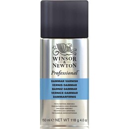 Winsor & Newton Professional Dammar Varnish Sprey Damar Verniği 150 ml. - 1