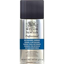 Winsor & Newton Professional Retouching Varnish Sprey Rötuş Verniği 150 ml. - 1