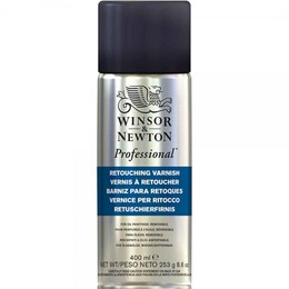 Winsor & Newton Professional Retouching Varnish Sprey Rötuş Verniği 400 ml. - 1