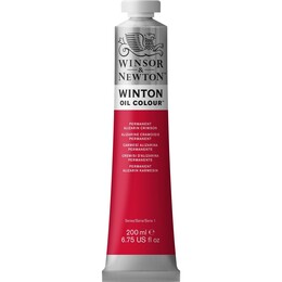 Winsor & Newton Winton Yağlı Boya 200 ml. 1 Permanent Alizarin Crimson - 1