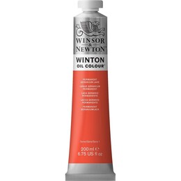 Winsor & Newton Winton Yağlı Boya 200 ml. 22 Permanent Geranium Lake - 1