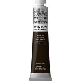 Winsor & Newton Winton Yağlı Boya 200 ml. 24 Ivory Black - 1