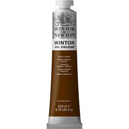 Winsor & Newton Winton Yağlı Boya 200 ml. 3 Burnt Umber - 1