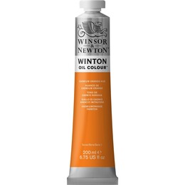 Winsor & Newton Winton Yağlı Boya 200 ml. 4 Cadmium Orange Hue - 1