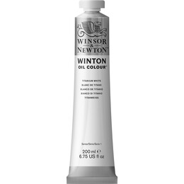 Winsor & Newton Winton Yağlı Boya 200 ml. 40 Titanium White - 1