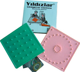 Yıldızlar Plastik Geometri Tahtası - 1