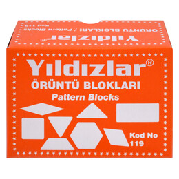 Yıldızlar Plastik Örüntü Blokları - 1