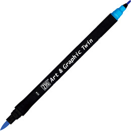 Zig Art & Graphic Twin Marker Çizim Kalemi 34 Light Blue - 1