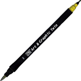 Zig Art & Graphic Twin Marker Çizim Kalemi 56 Light Olive - 1