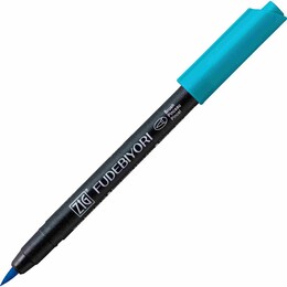 Zig Fudebiyori Brush Pen Fırça Uçlu Kalem 31 COBALT BLUE - 1