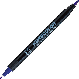 Zig Kurecolor Fine & Brush for MANGA Marker Çizim Kalemi 317 Blue - 1