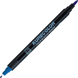 Zig Kurecolor Fine & Brush for MANGA Marker Çizim Kalemi 366 Dull Blue - 1