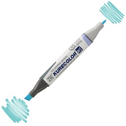 Zig Kurecolor Twin S Grafik Çizim Marker Kalemi 302 Light Blue - 1