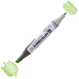 Zig Kurecolor Twin S Grafik Çizim Marker Kalemi 501 Pale Green - 1