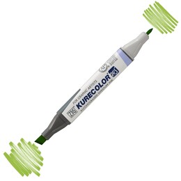 Zig Kurecolor Twin S Grafik Çizim Marker Kalemi 504 Light Green - 1