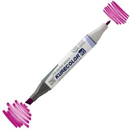 Zig Kurecolor Twin S Grafik Çizim Marker Kalemi 637 Purple - 1