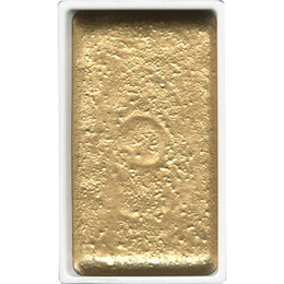 Zig Kuretake Gansai Tambi Tablet Sulu Boya 90 METALLIC GOLD - 1